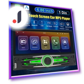 7-inch 1 Din Car MP5 Player with Touch Screen — Stereo Receivers, CreativeCode