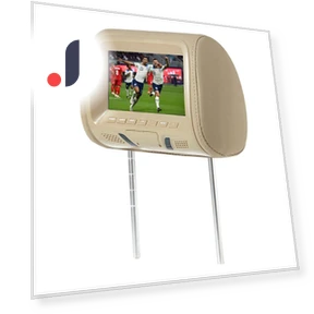 7-inch Touchscreen Car Headrest MP5 Player — In-Car Entertainment Systems, Reakosound