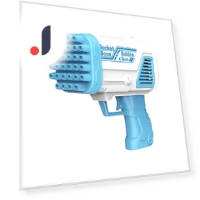 Automatic Bubble Machine Gun with Light Toys — Bubble Toys, Smart Mouse
