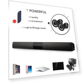 Bluetooth Soundbar with Speaker for TV — Sound Bars, Smart Mouse