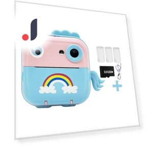 Instant Print Kids Camera — Portable Printers, KGG Kids Smart Watch