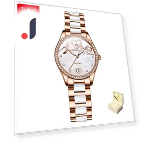 Love Diamond Dial Women's Watch — Timepieces, OLEVS