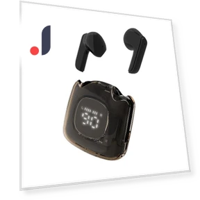 Magnetic Bluetooth Earbuds with Digital Display — In-Ear Headphones, Junmaocun