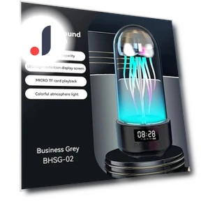 Mini Portable Speaker with Colorful Lamp — Portable Audio, Cosy Homes