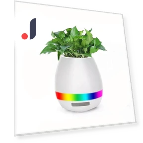 Musical Speaker in Flower Pot — Portable Audio, Cosy Homes