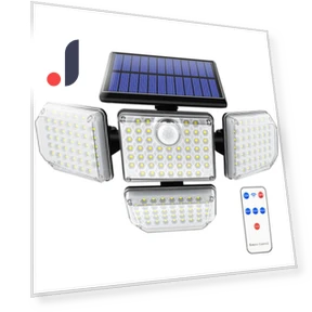 Outdoor Solar Wall Light — Outdoor Security & Flood Lighting, Smart Mouse
