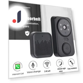 Smart Wireless Doorbell — Smart Home Security, LIAESMART