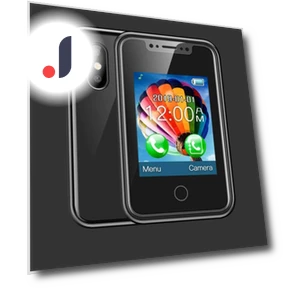 Супер маленький телефон 2G GSM — Network Phones, ZEASHIN