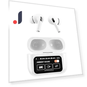 Touchscreen ANC Wireless Earbuds — In-Ear Headphones, ZJM Mall