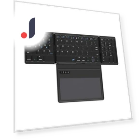 Triple Wireless Keyboard with Touch Panel — Keyboards, electronic