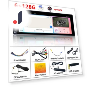 Universal 1 Din 4G Car Radio Android Multimedia Player — Stereo Receivers, Reakosound