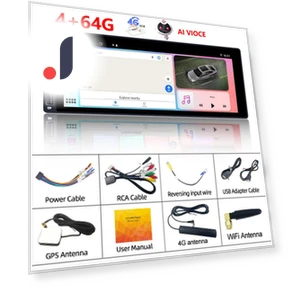 Universal 1 Din 4G Car Radio Android Multimedia Player — Stereo Receivers, Reakosound