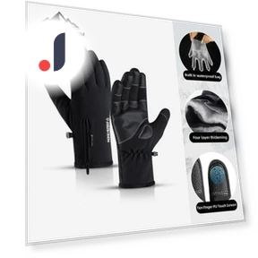 Waterproof Winter Gloves with Touchscreen — Gloves & Mittens, GOLOV.EJOY