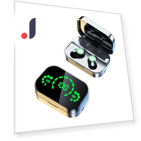 Wireless Bluetooth Earbuds — In-Ear Headphones, QUEED
