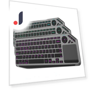 Wireless TV Keyboard with Touchpad — Keyboards, SeenDa