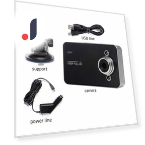 1080P Car Dash Cam with Night Vision Lamp — Dashboard Cameras, LIAESMART