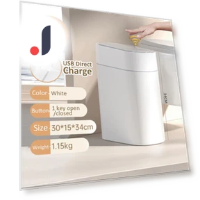 Automatic Sensor Trash Can — Kitchen Cans, QIANBAIDI