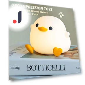 Cute Duck Silicone Night Light — Night Lights, Great3C