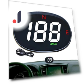 Digital GPS Speedometer with Projection Display — Speedometers, JOHO