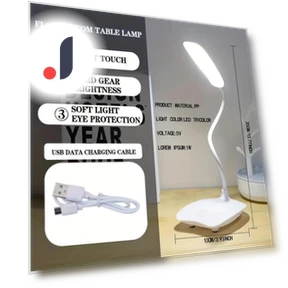 Folding LED Desk Lamp with USB Charging — Study & Desk Lighting, Great3C