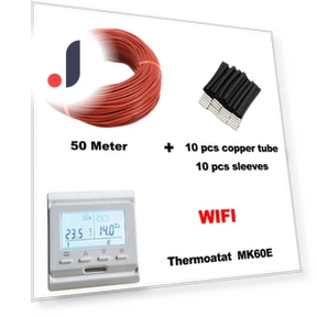 Heating Cable and Smart Thermostat Set — Smart Climate Control, Minco Electronics