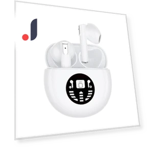 High-Power Bluetooth Earbuds — In-Ear Headphones, QUEED