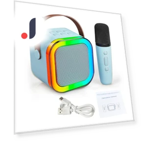 Mini Karaoke Machine with Microphone — Sing-Along Systems, Enjoy Smart Home