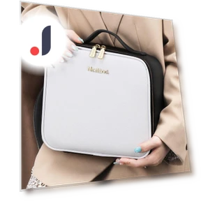 Smart LED Cosmetic Bag with Mirror — Cosmetic Cases, Makeup Kits