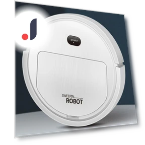 Smart Sweeping Robot Vacuum 3-in-1 — Smart Cleaning Robots, RW-electronic