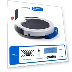 Smart Sweeping Robot with Suction and Mopping — Smart Cleaning Robots, Winter Gloves