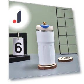 Smart Temperature Display Coffee Cup — Beverage Warmers, Binchi Fitness