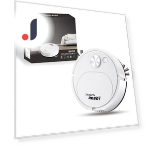 USB Robot Vacuum Cleaner 3-in-1 — Smart Cleaning Robots, TOP-MALL-001