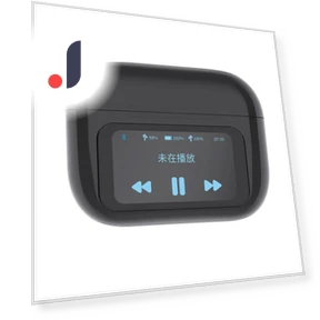Wireless Smart Headphones with Touch Screen — Over-Ear Headphones, Junmaocun
