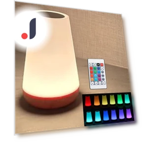 13-Color LED Night Light with USB Charging — Night Lights, Binchi Lighting Appliances