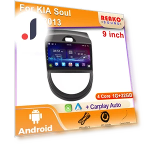 4G Carplay Smart Stereo with Android Auto and 360 Camera — Stereo Receivers, Reakosound