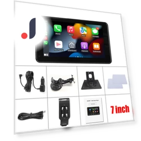 7-inch Touch Screen Car Display — Car Installation Essentials, Home Of Auto Parts