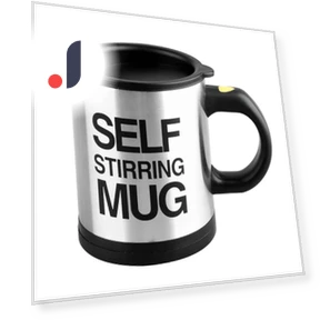 Automatic Stirring Mug — Beverage Warmers, zhishangyoupin