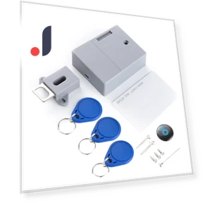 Battery IC Card Touch Drawer Cabinet SmartLock — Locks, Toys Arts