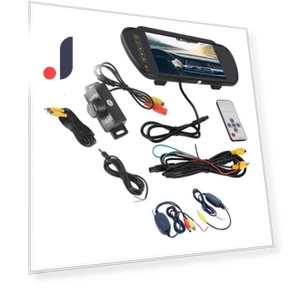 Car Rearview Mirror with Camera — Rearview Safety Systems, JOHO