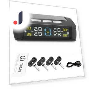 Car Tire Pressure Monitoring System with External Sensors — TPMS Sensor Replacements, AINYSZIN Automotive Parts