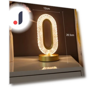 Crystal LED Desk Lamp — Desk & Table Lighting, Binchi Lighting Appliances