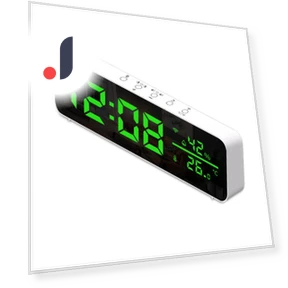 Digital WiFi Clock with Temperature and Humidity Sensor — Alarms & Clocks, Tooarts