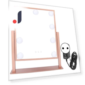 LED Makeup Mirror — Handheld, Home3ZY