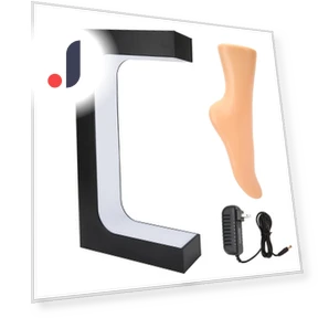 LED Rotating Shoe Display Stand — Shoe Dryers, ZuiyouGongyi1