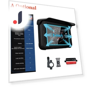 Motorcycle Wireless Carplay Smart Android with Automatic Projection Screen, Driving Recorder with Tire Pressure... — Navigation & GPS Accessories, zhishangyoupin