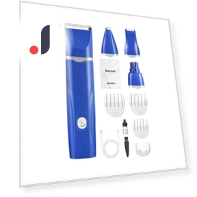 Pet Grooming Kit with Nail Clipper — Hair Clippers, Kitty Cat House