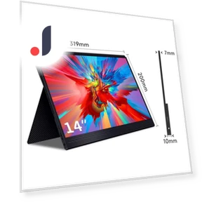 Portable Touchscreen Monitor — Display Solutions, Rizy