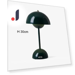 Rechargeable LED Mushroom Bud Flower Table Lamp — Desk & Table Lighting, Cosy Homes