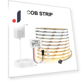 Replaceable CCT COB LED Strip — LED Strips, Rybakov Home Lighting