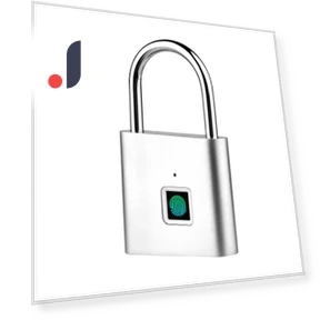 Smart Fingerprint Padlock — Padlocks & Hasps, Meterk
